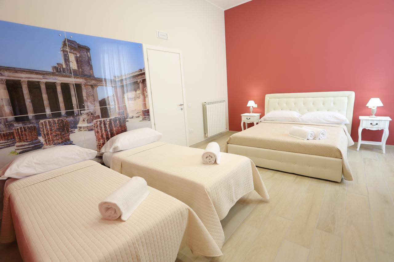 Gleda Rooms Deluxe Pompéi Extérieur photo
